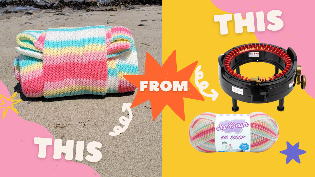 Make a Rollable Beach Blanket in One Afternoon!