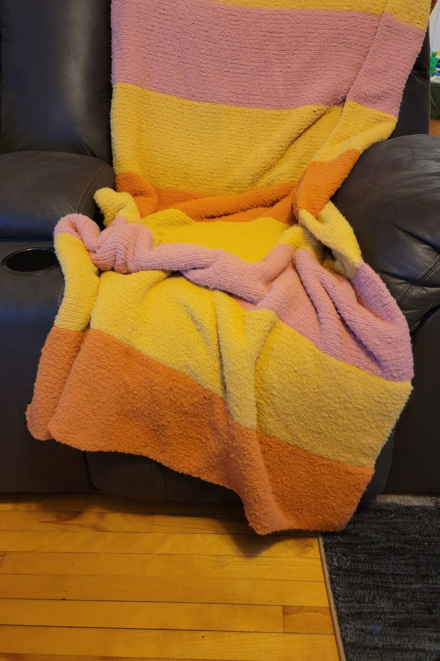 Dreamy Stripes Blanket Pattern