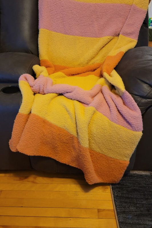 Dreamy Stripes Blanket Pattern