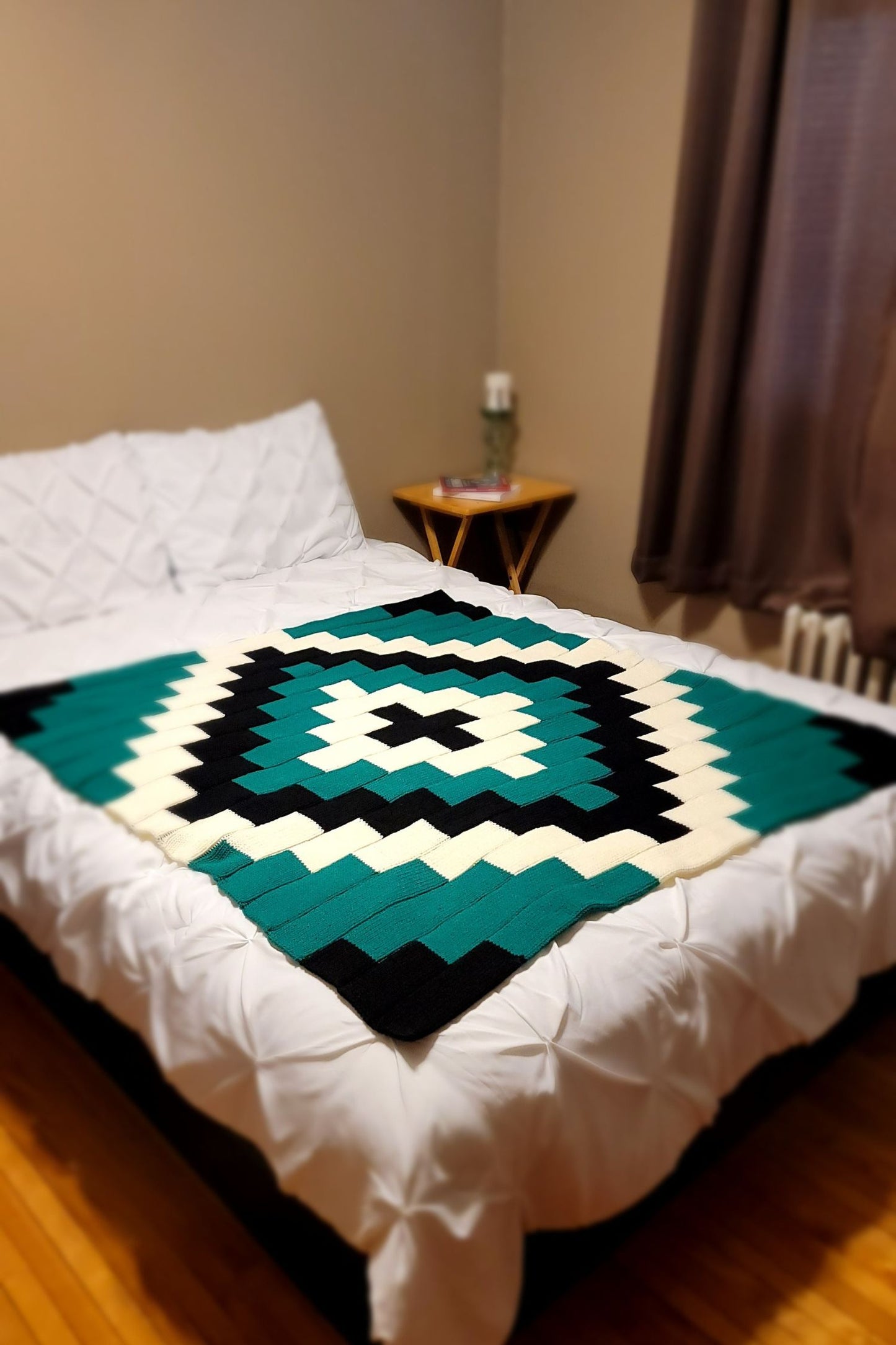 Wintergreen Mosiac Blanket Pattern