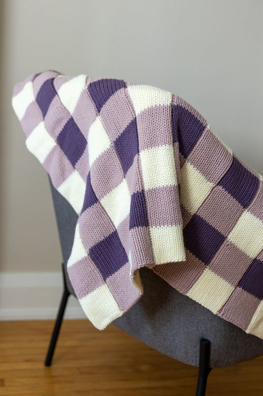 Sleek & Cozy  The New Generation Gingham Blanket