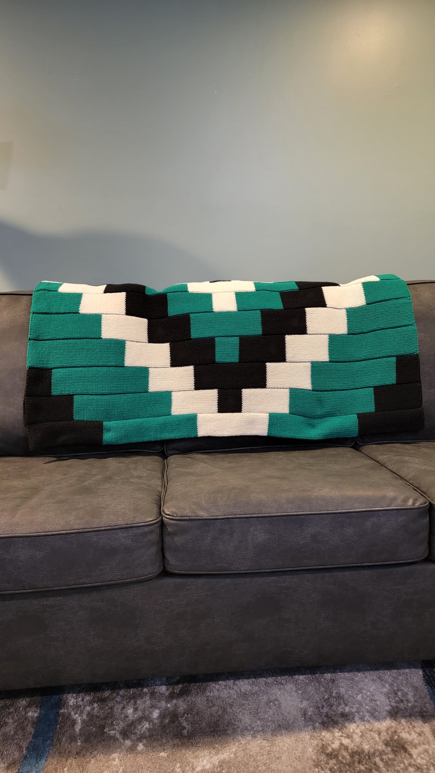 Wintergreen Mosiac Blanket Pattern