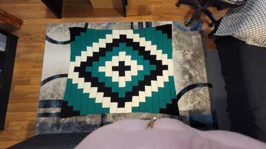 Wintergreen Mosiac Blanket Pattern