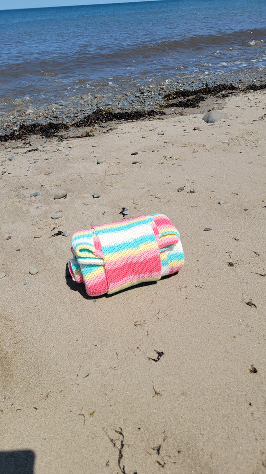 Coral Coast Beach Blanket Pattern