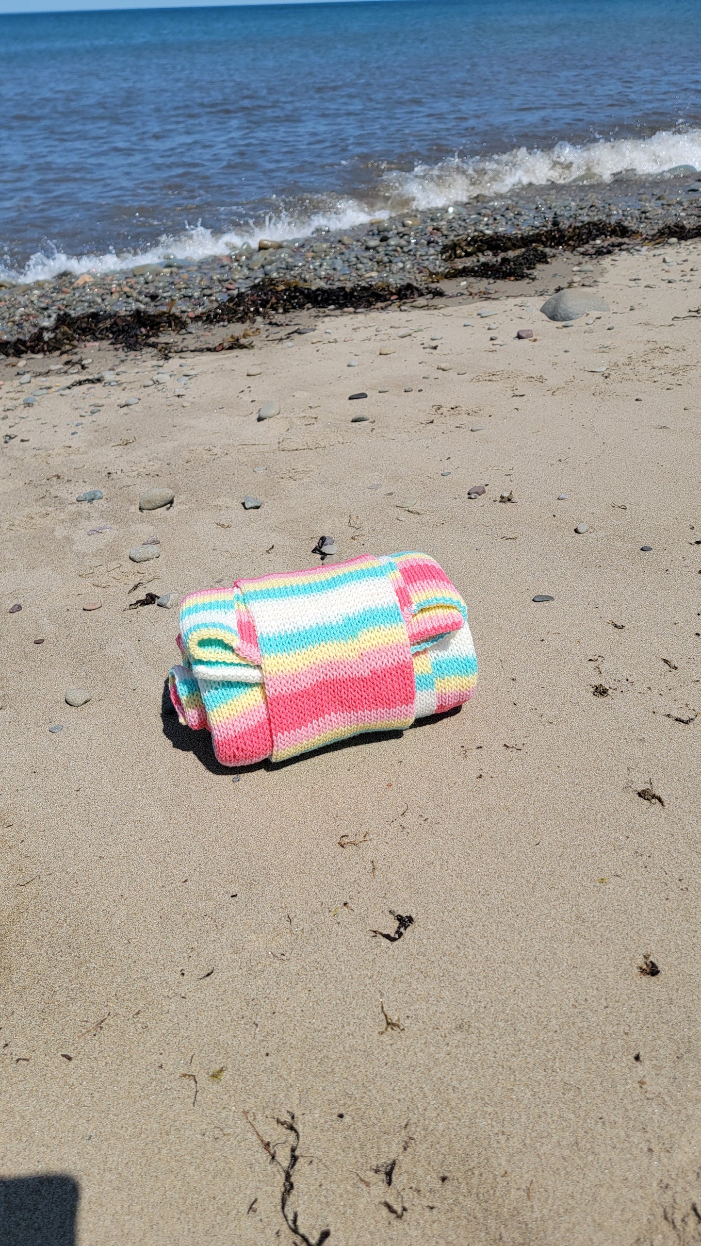 Coral Coast Beach Blanket Pattern