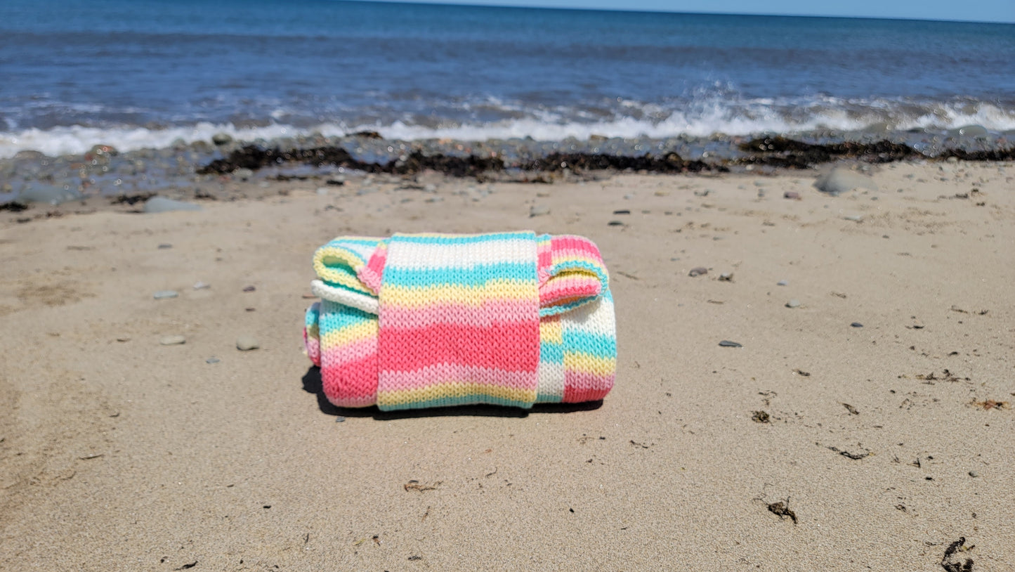 Coral Coast Beach Blanket Pattern