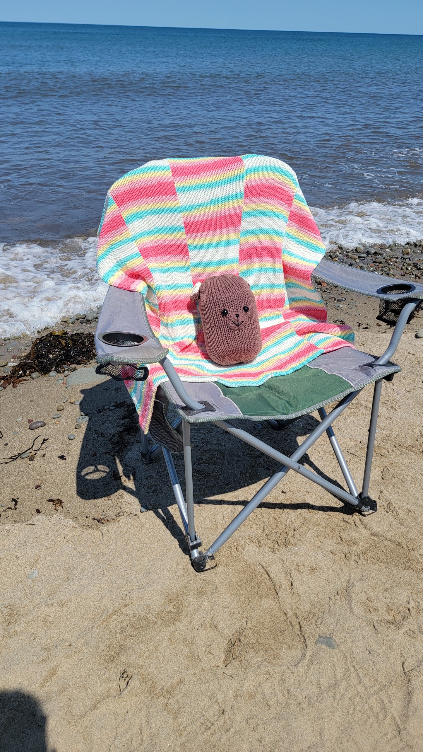 Coral Coast Beach Blanket Pattern
