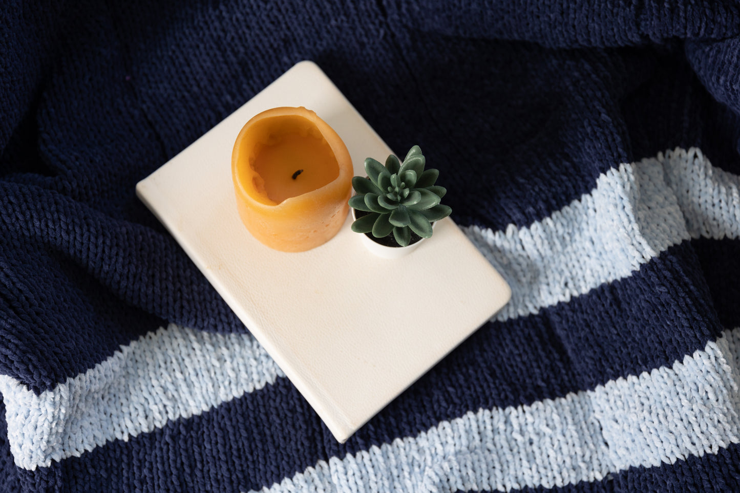 Blue Chic Chenille Blanket Pattern