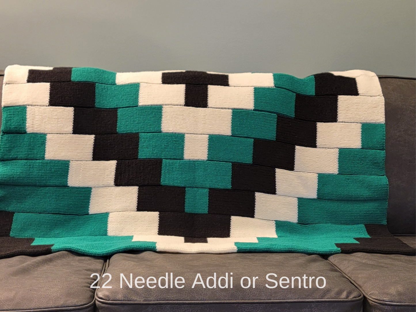 Wintergreen Mosiac Blanket Pattern