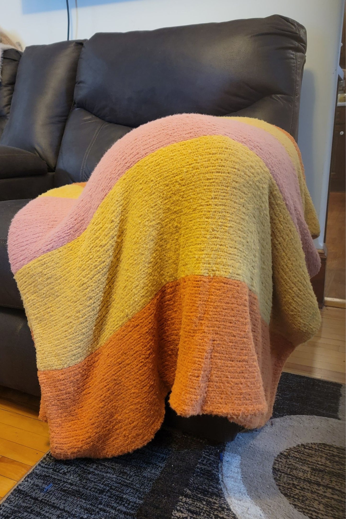 Dreamy Stripes Blanket Pattern