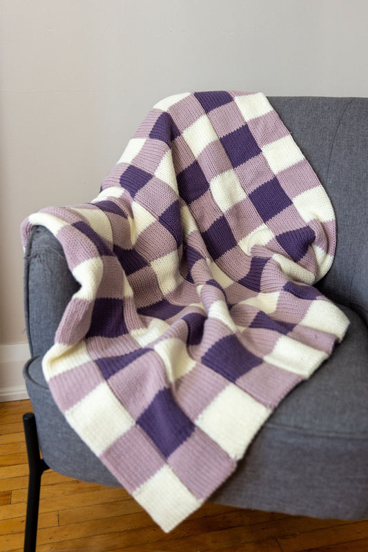 Sleek & Cozy  The New Generation Gingham Blanket