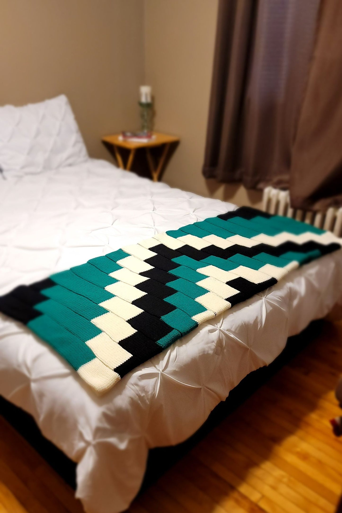 Wintergreen Mosiac Blanket Pattern