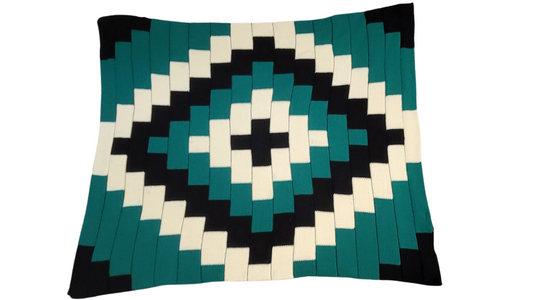 Wintergreen Mosiac Blanket Pattern