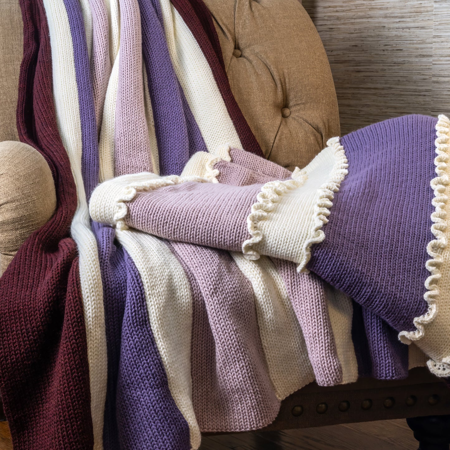 Horizontal Stripes Blanket Pattern