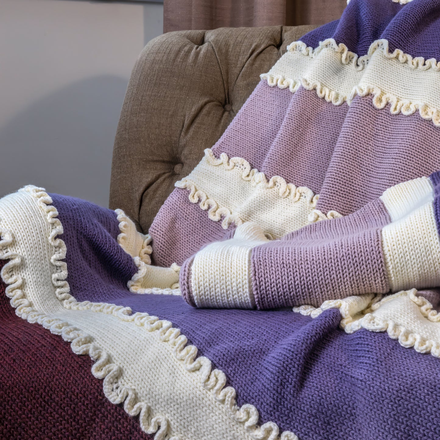 Horizontal Stripes Blanket Pattern