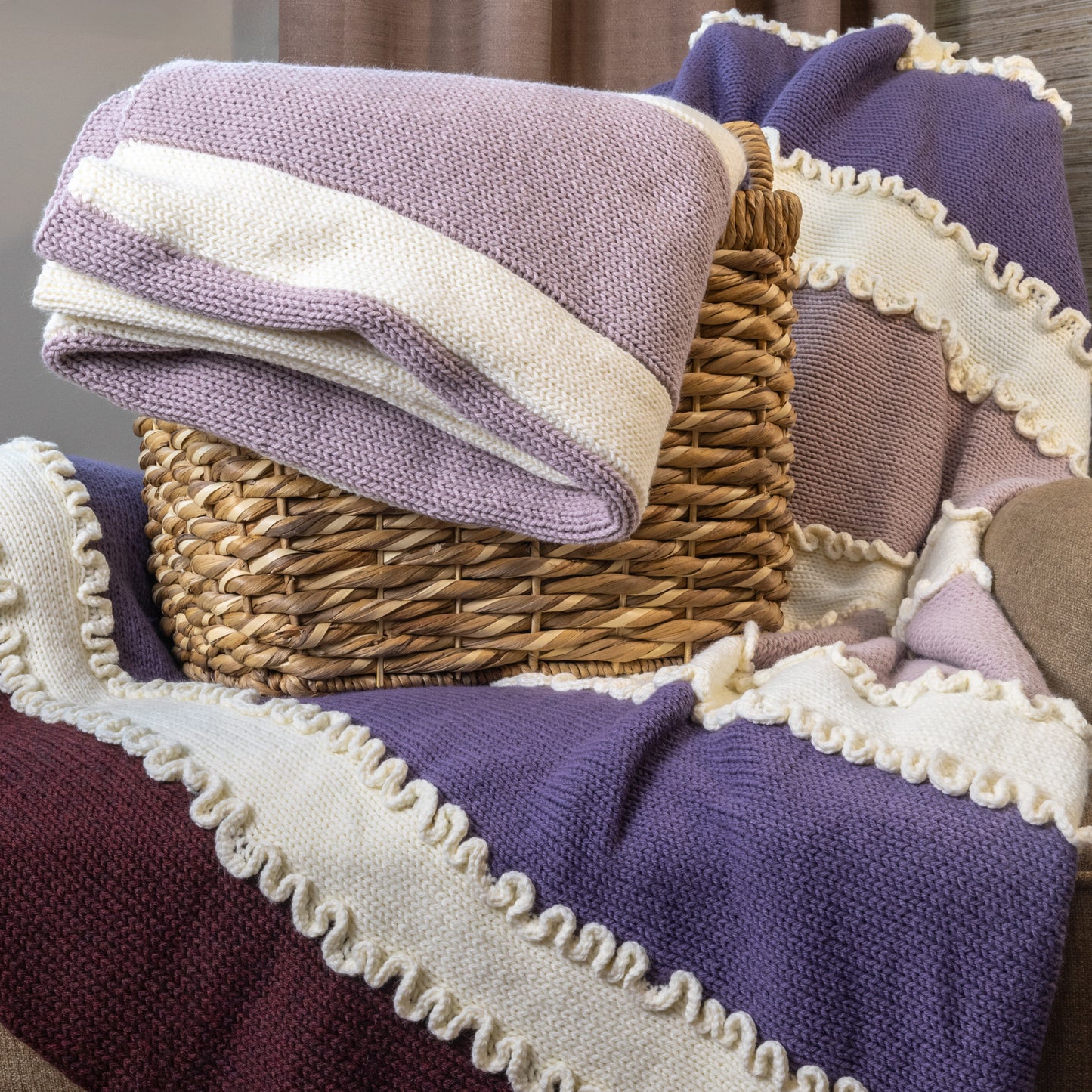 Horizontal Stripes Blanket Pattern