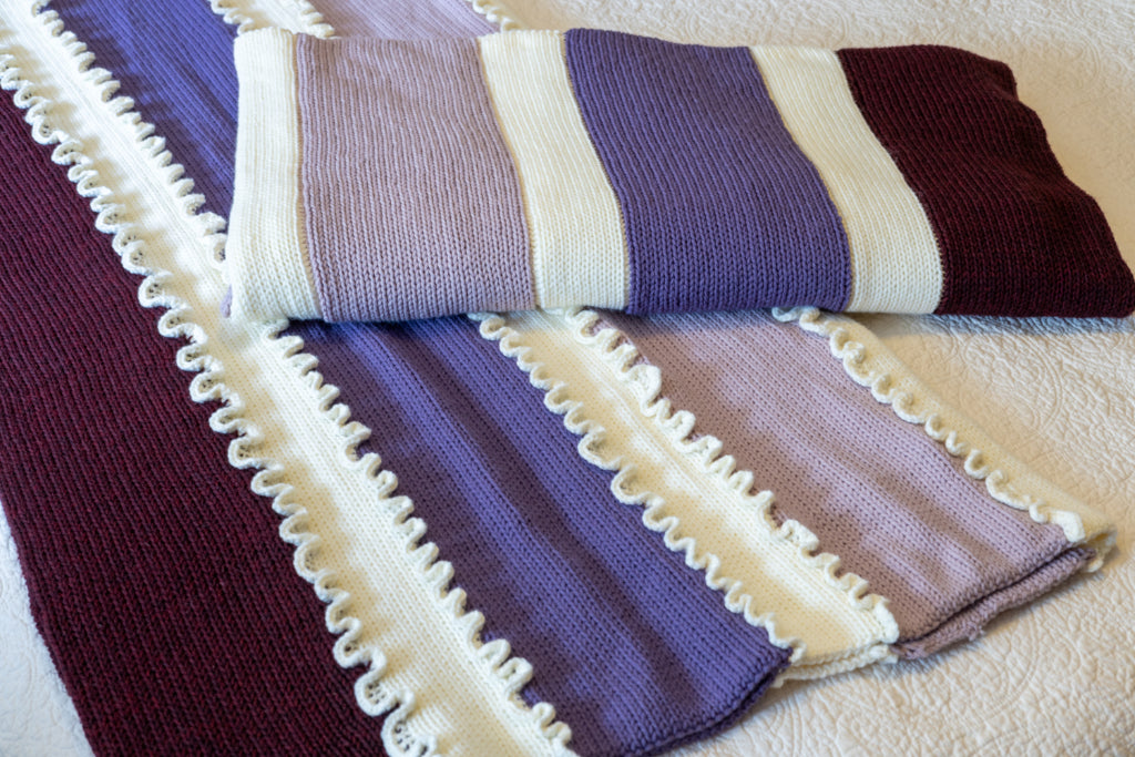 Horizontal Stripes Blanket Pattern
